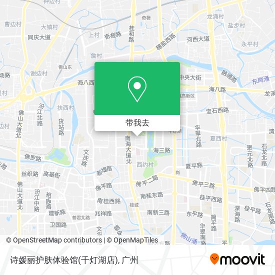 诗媛丽护肤体验馆(千灯湖店)地图