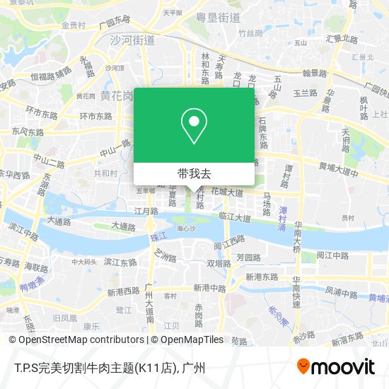 T.P.S完美切割牛肉主题(K11店)地图