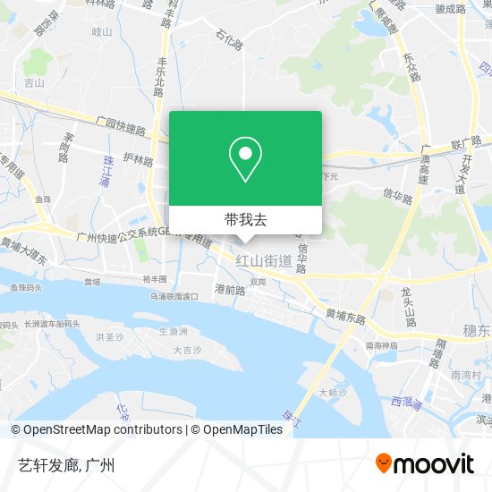 艺轩发廊地图