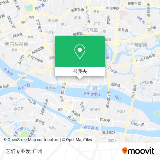艺轩专业发地图