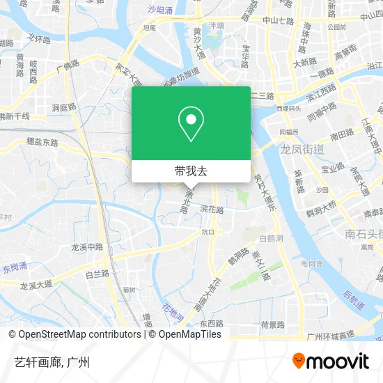 艺轩画廊地图