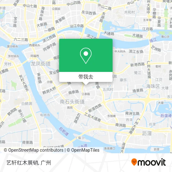 艺轩红木展销地图
