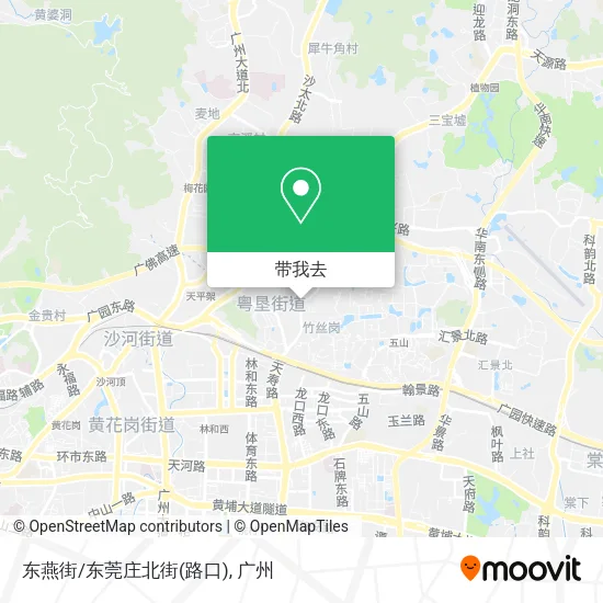 东燕街/东莞庄北街(路口)地图