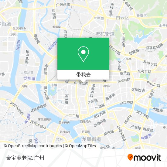 金宝养老院地图