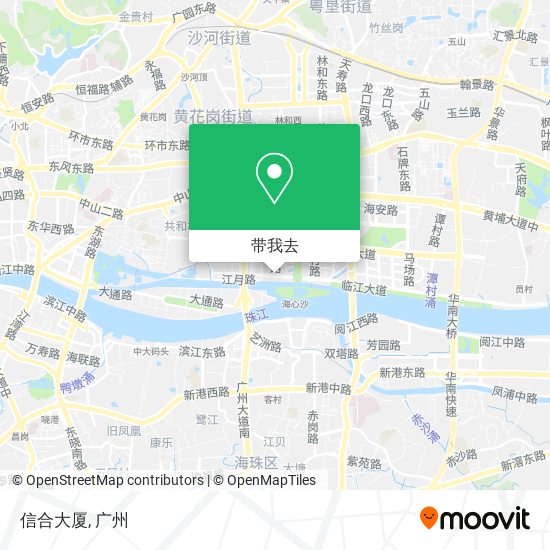 信合大厦地图