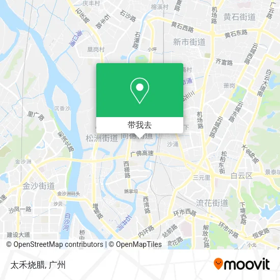 太禾烧腊地图