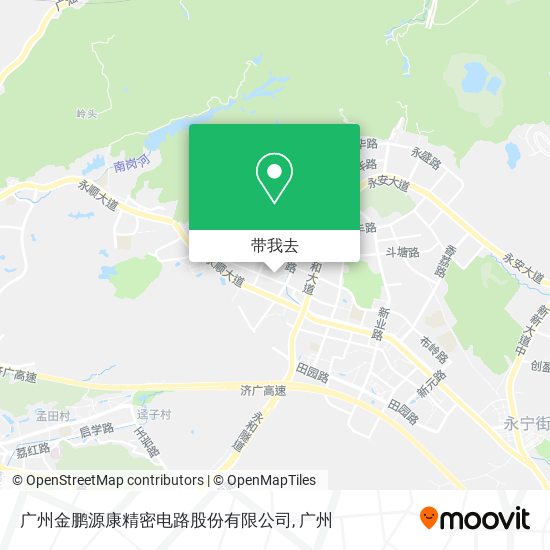 广州金鹏源康精密电路股份有限公司地图