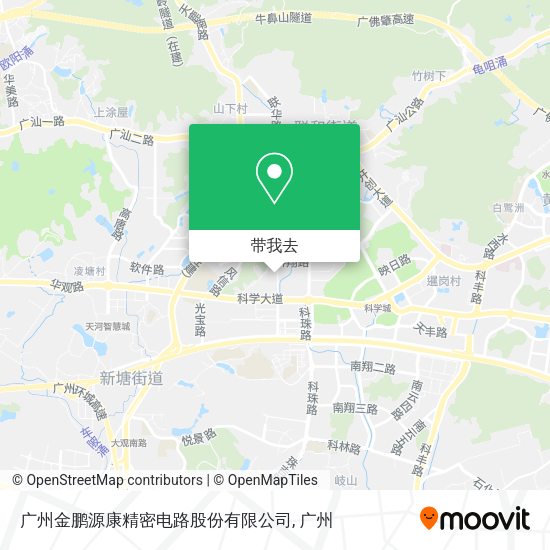 广州金鹏源康精密电路股份有限公司地图