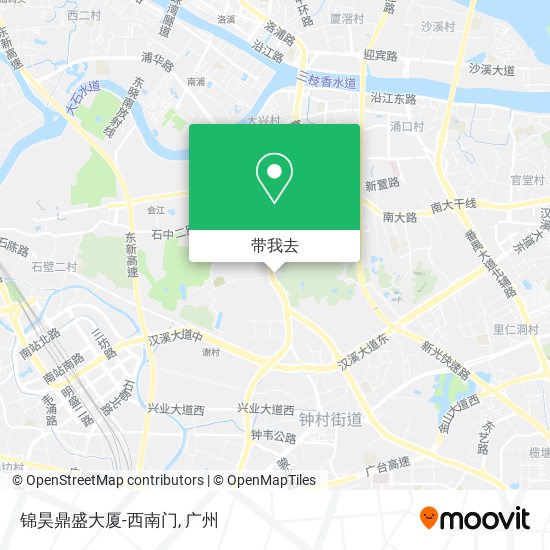 锦昊鼎盛大厦-西南门地图