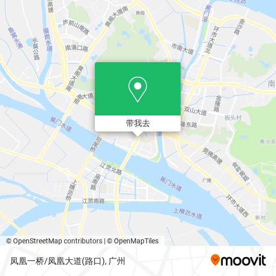 凤凰一桥/凤凰大道(路口)地图