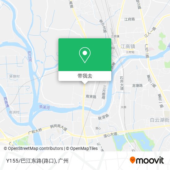 Y155/巴江东路(路口)地图