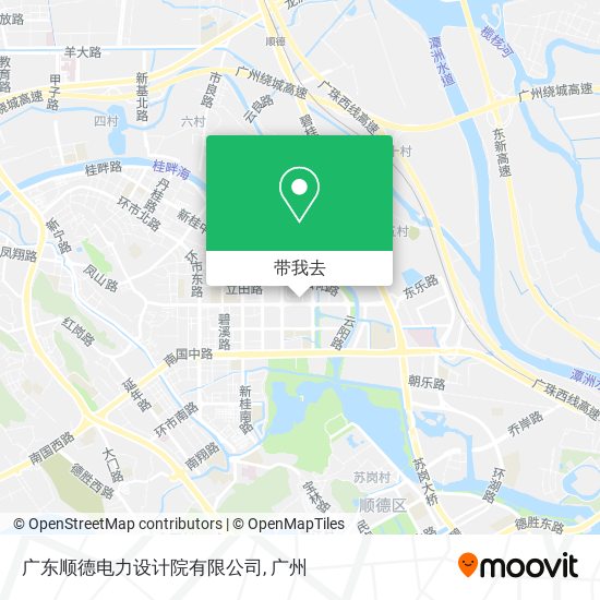 广东顺德电力设计院有限公司地图