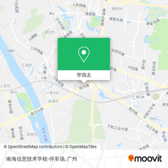 南海信息技术学校-停车场地图