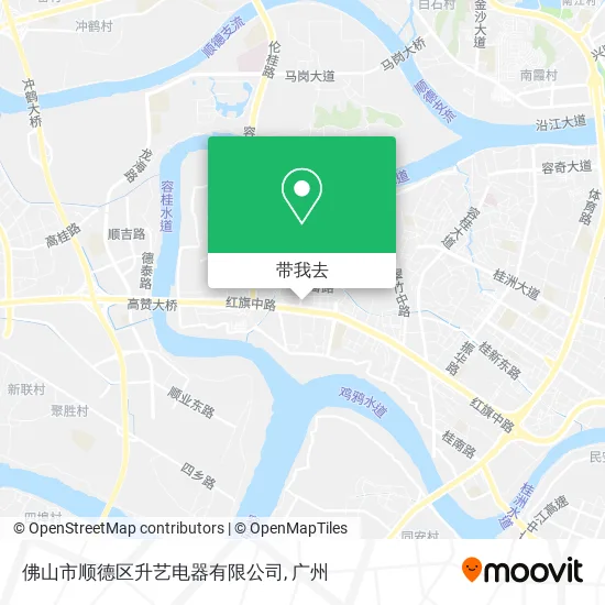 佛山市顺德区升艺电器有限公司地图