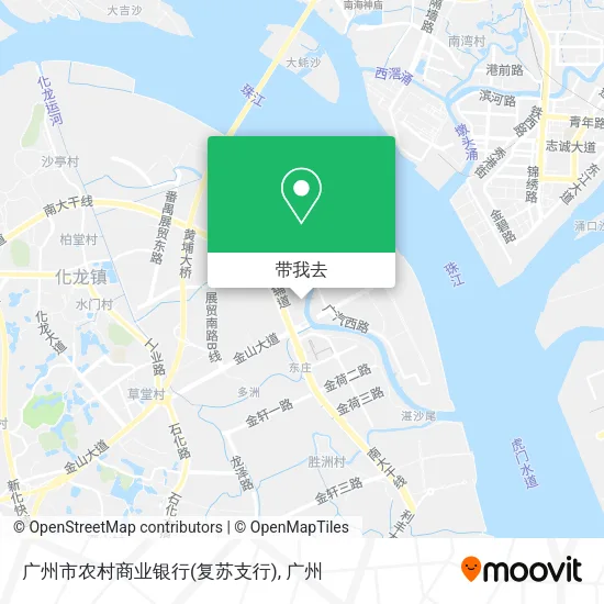 广州市农村商业银行(复苏支行)地图