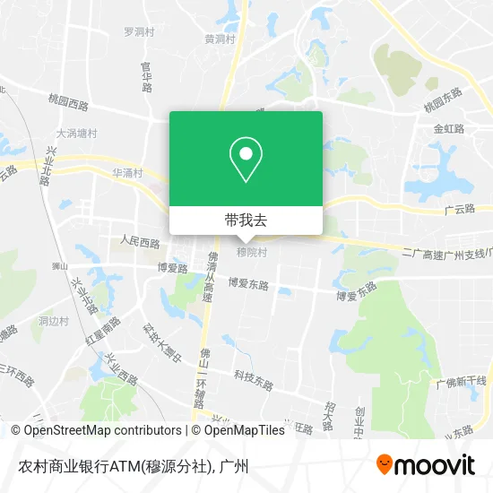农村商业银行ATM(穆源分社)地图