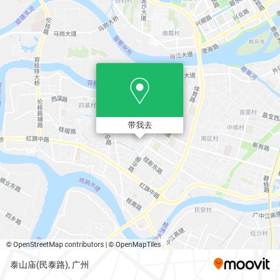 泰山庙(民泰路)地图