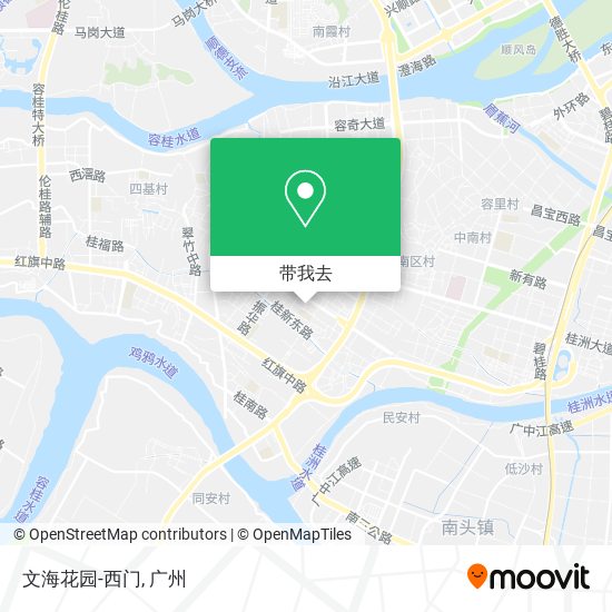 文海花园-西门地图