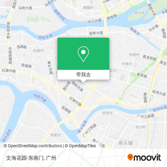 文海花园-东南门地图