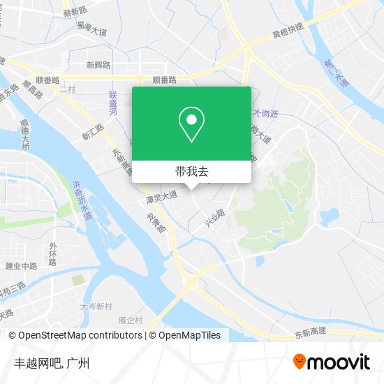 丰越网吧地图