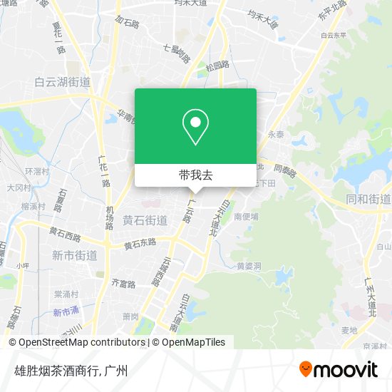 雄胜烟茶酒商行地图