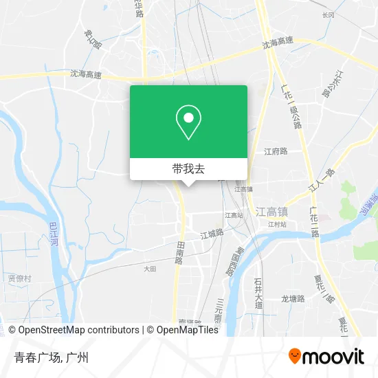 青春广场地图