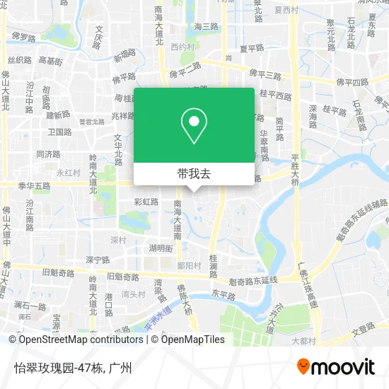 怡翠玫瑰园-47栋地图