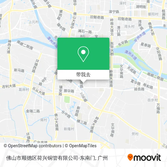 佛山市顺德区荷兴铜管有限公司-东南门地图