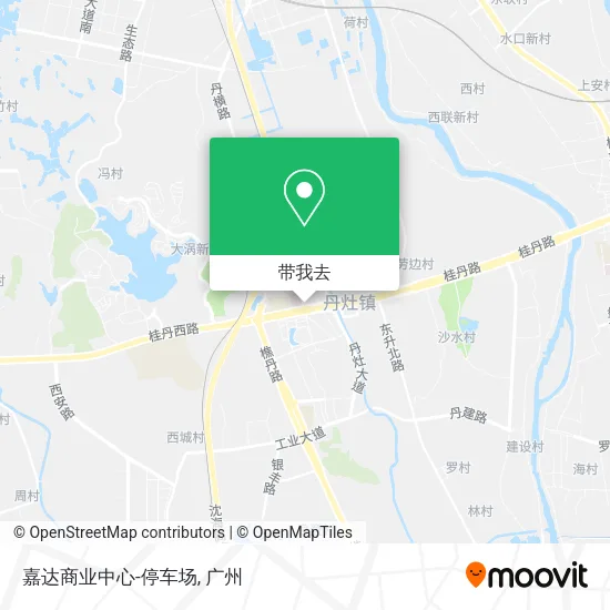 嘉达商业中心-停车场地图