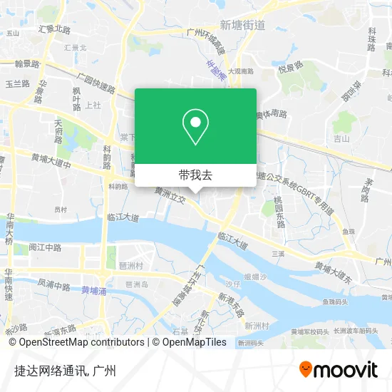 捷达网络通讯地图