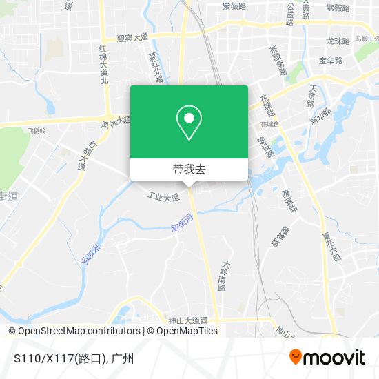 S110/X117(路口)地图