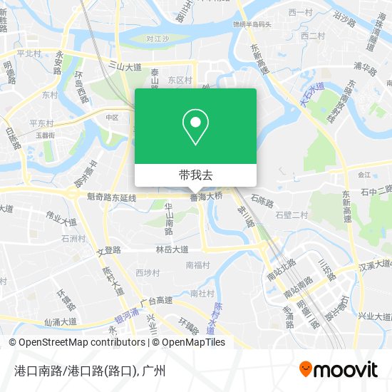 港口南路/港口路(路口)地图