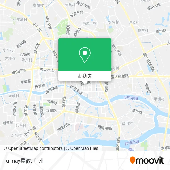 u may柔微地图