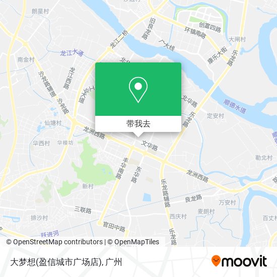 大梦想(盈信城市广场店)地图