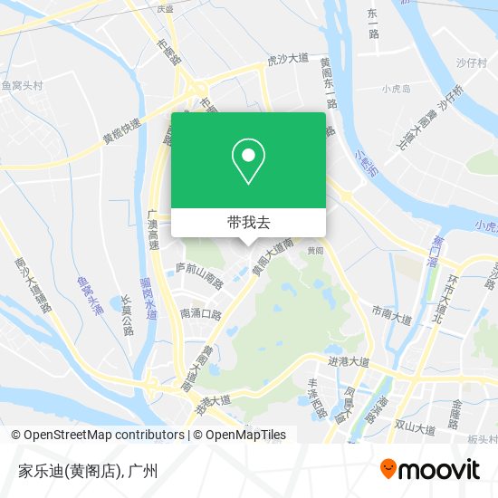 家乐迪(黄阁店)地图