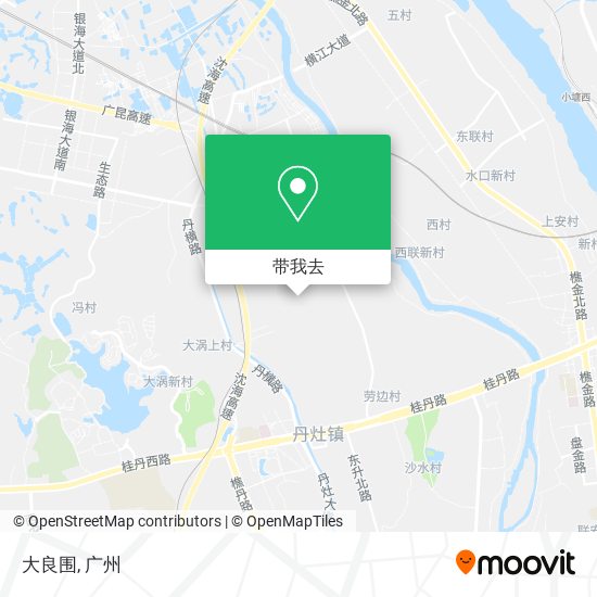 大良围地图