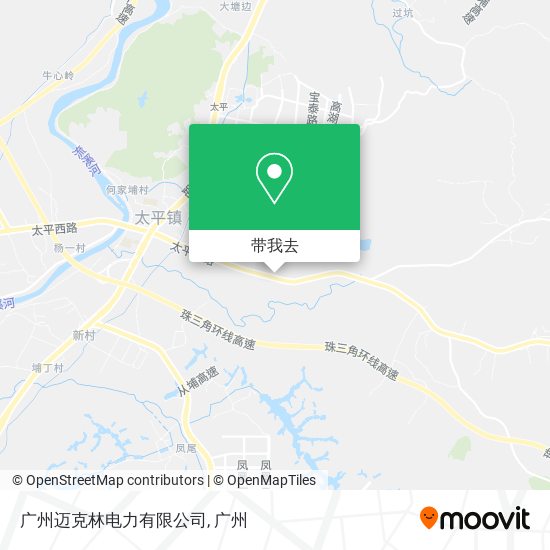 广州迈克林电力有限公司地图