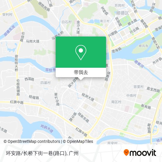 环安路/长桥下街一巷(路口)地图