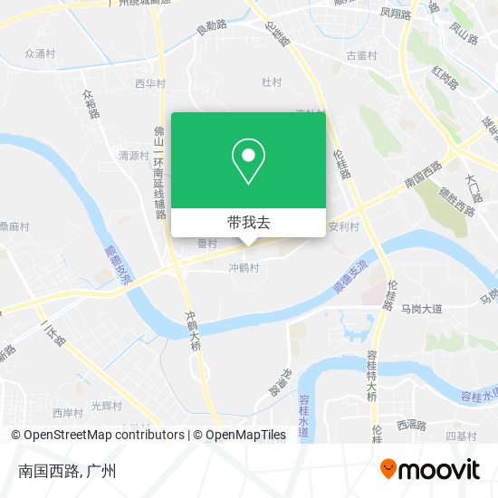 南国西路地图