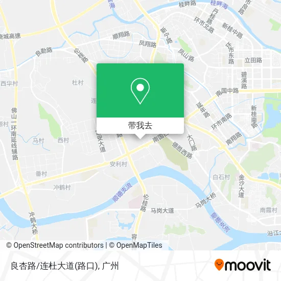 良杏路/连杜大道(路口)地图