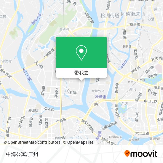 中海公寓地图