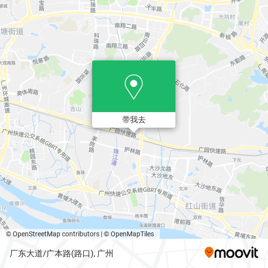 厂东大道/广本路(路口)地图