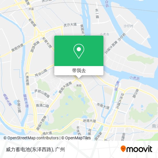 威力蓄电池(东泽西路)地图