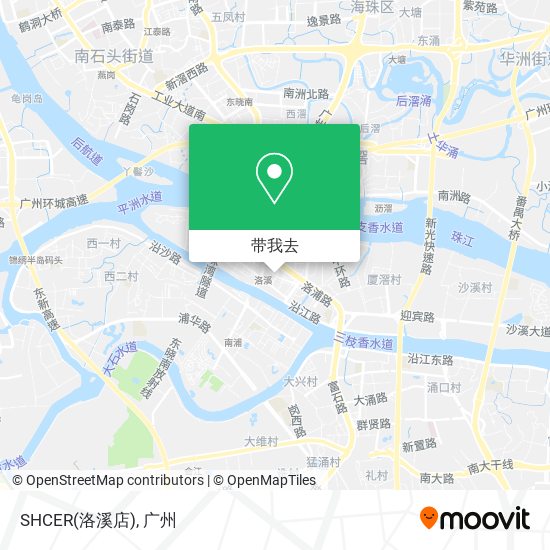 SHCER(洛溪店)地图