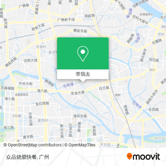 众品烧腊快餐地图