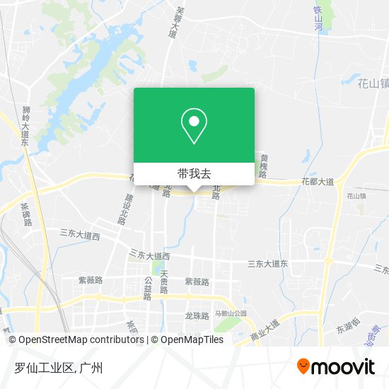 罗仙工业区地图