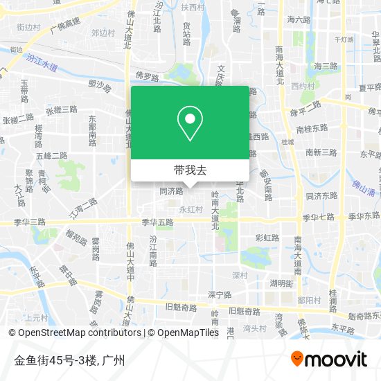 金鱼街45号-3楼地图