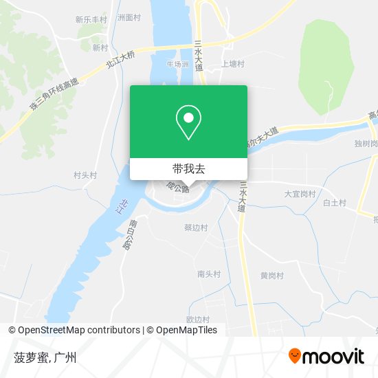 菠萝蜜地图