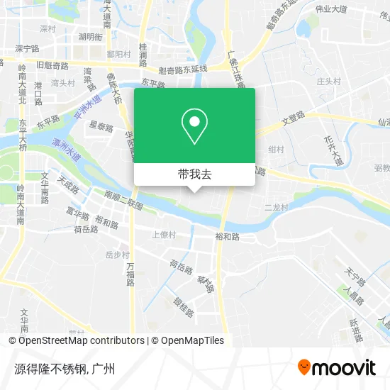 源得隆不锈钢地图