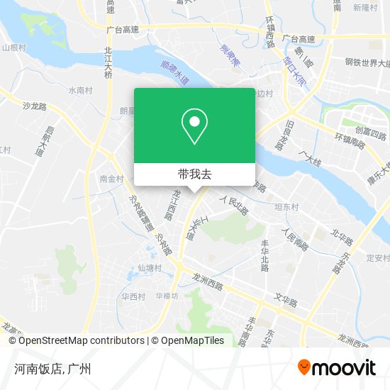 河南饭店地图
